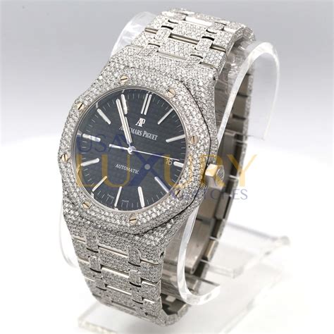 ap watch royal oak diamond replica|ap royal oak pre owned.